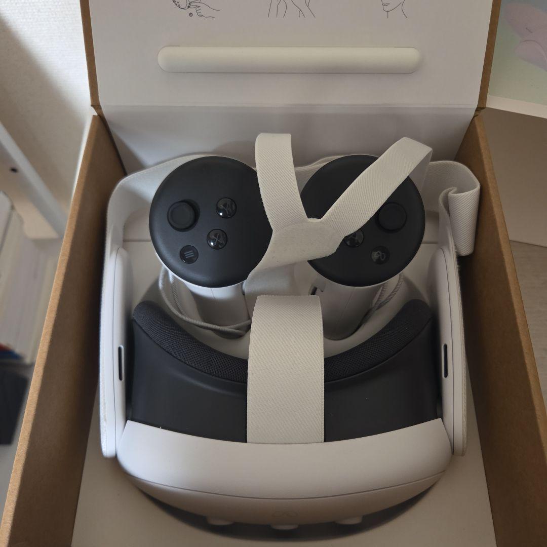 [美品] Quest 3 512GB VRヘッドセット+linkケーブル
