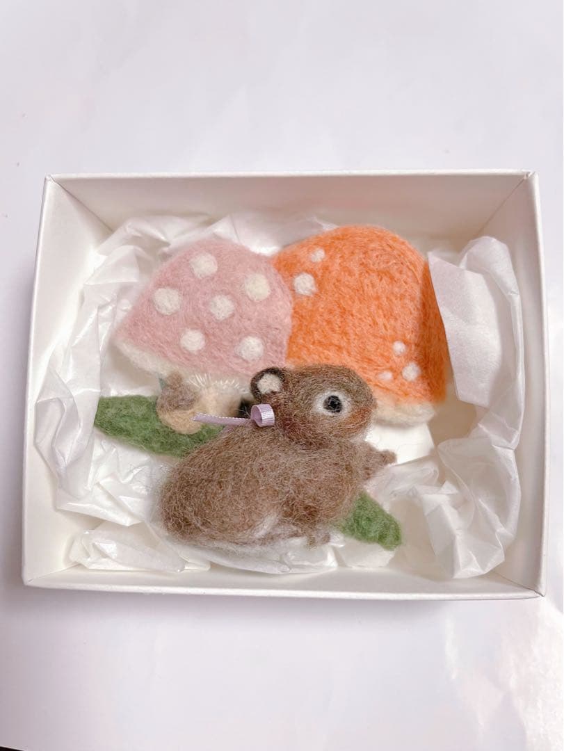 mofu mofu usagi作家 テディベア ハンドメンドぬいぐるみmikko