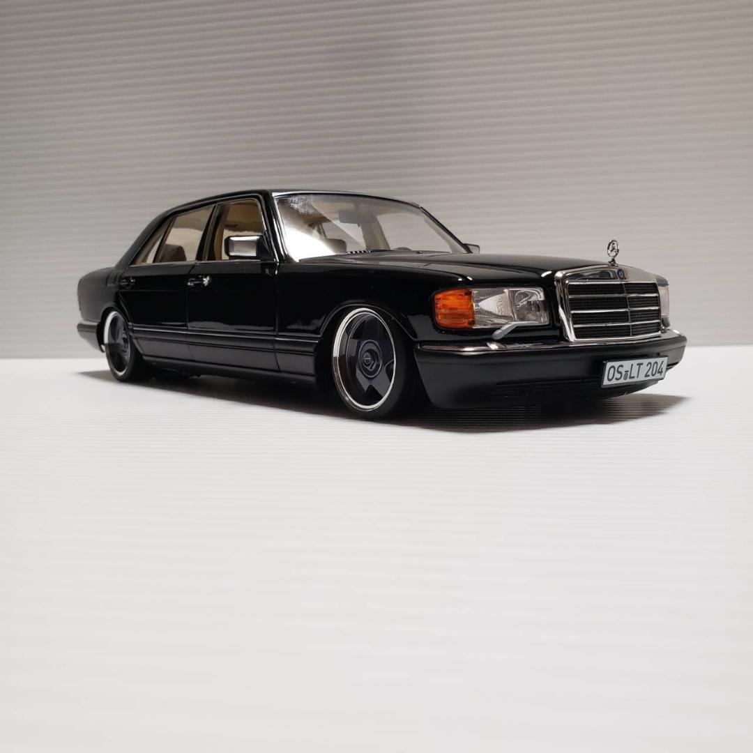 1/18　メルセデスベンツ　Sクラス560SEL W126 カスタム
