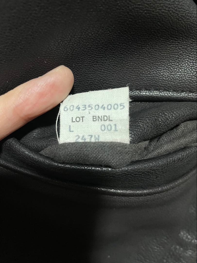 サウザー✨Schott USA製 茶タグ シングルライダース ジャケット