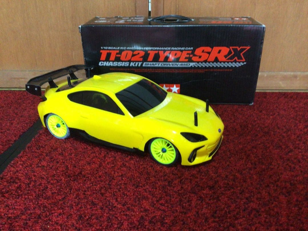 タミヤTT-02 TYPE SRX ボディメカパーツ付セット