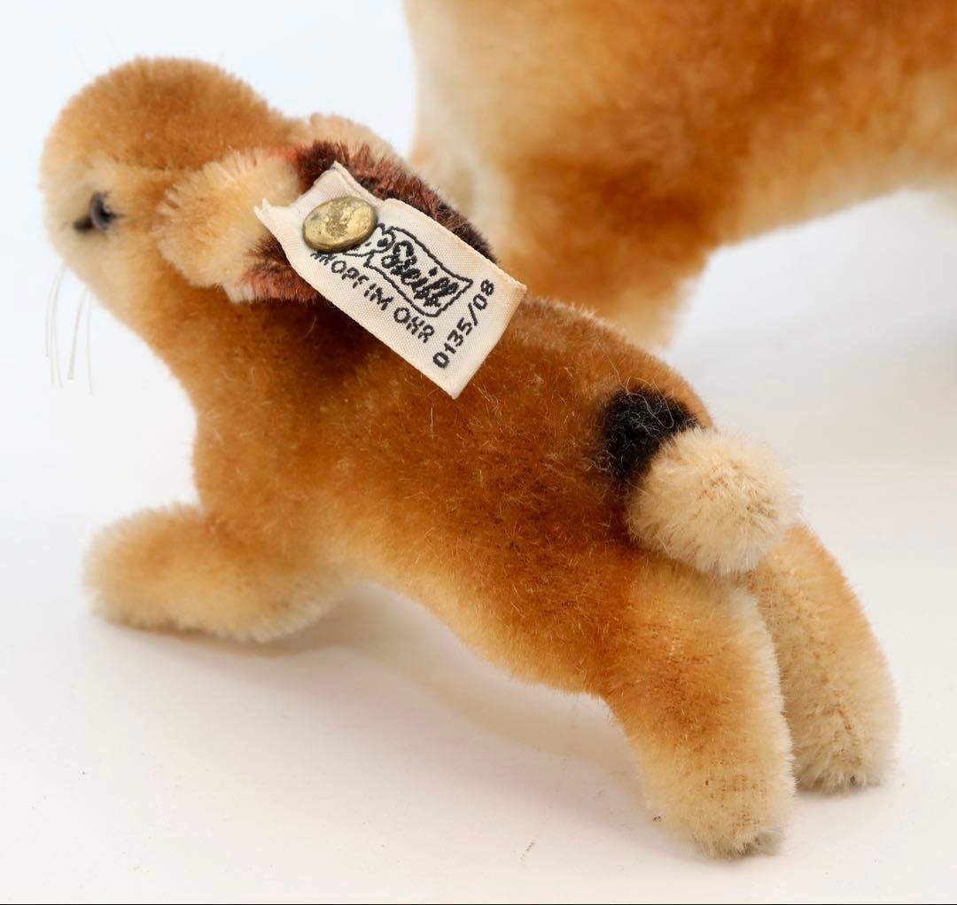 ビンテージ・シュタイフ・ラビット大中小3体セット 0135/17,14,08