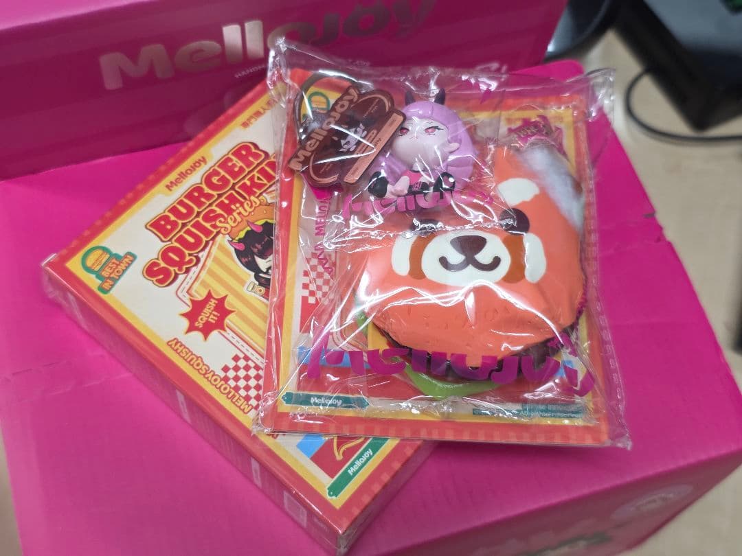 【未使用】メロジョイ　レッサーパンダ　シークレット　シュリンク付きピンク箱