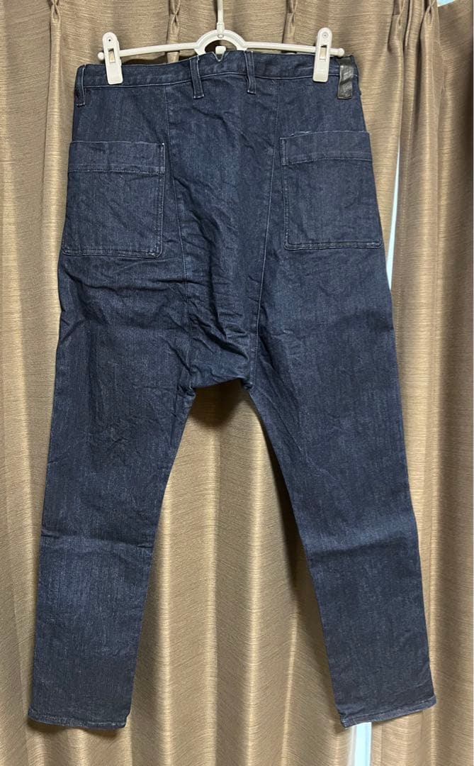 BACKLASH サルエルパンツ Lサイズ ダークブルー