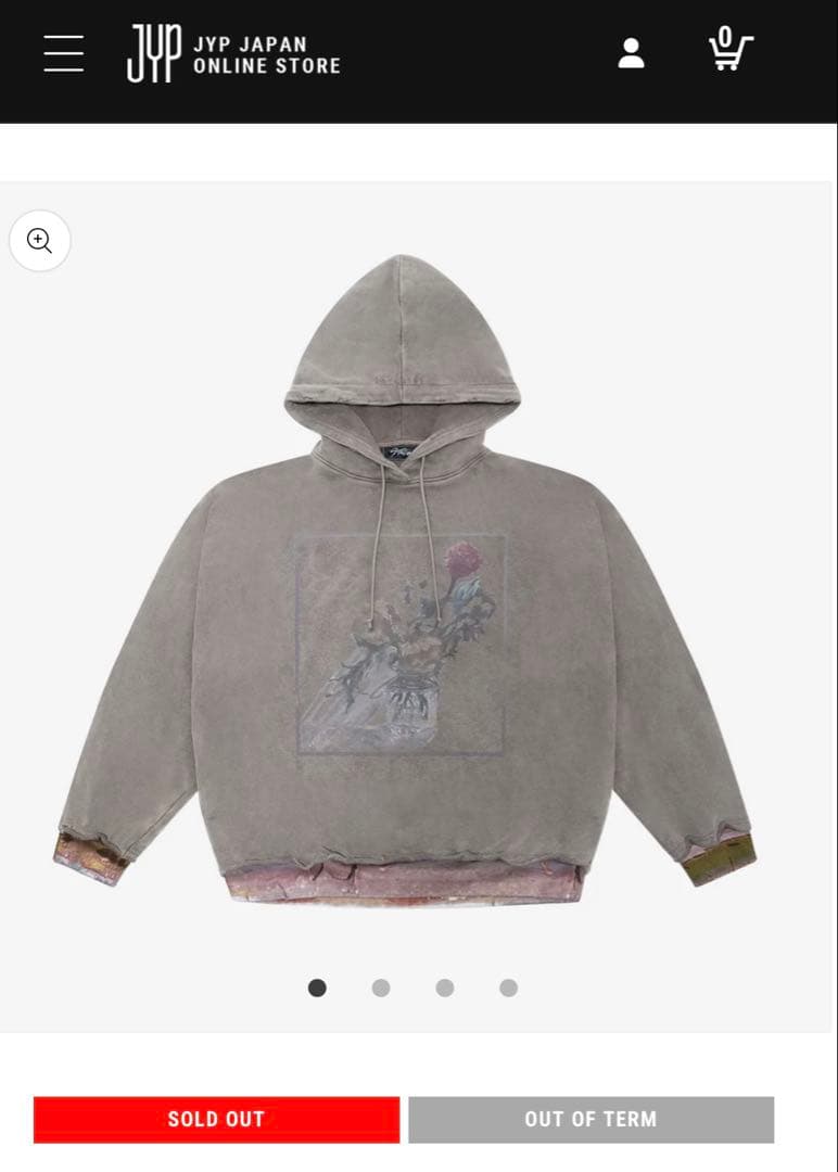 新品未使用品☆straykidsメンプロ フーディー ヒョンジン パーカー