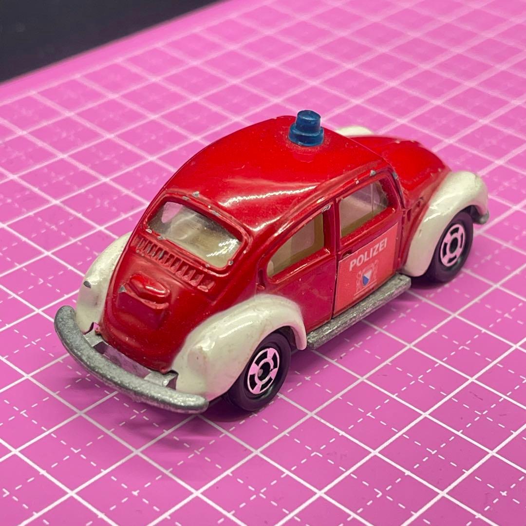 トミカ　1977年　フォルクスワーゲン　ビートル　パトカー　ドイツ　昭和レトロ