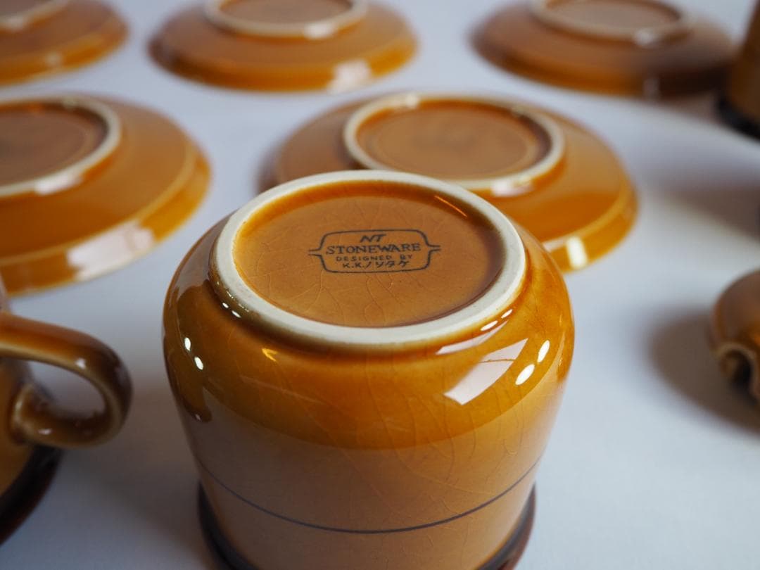 ノリタケ『コーヒーカップ５客揃い』完品　＊おまけ～ノリタケマグカップ2客