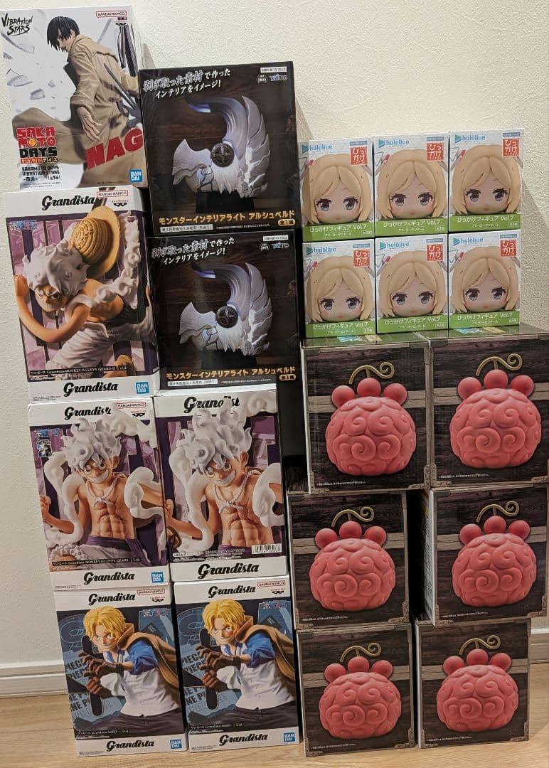 ワンピース　モンハン　ホロライブ　フィギュア　まとめ売り　20点セット