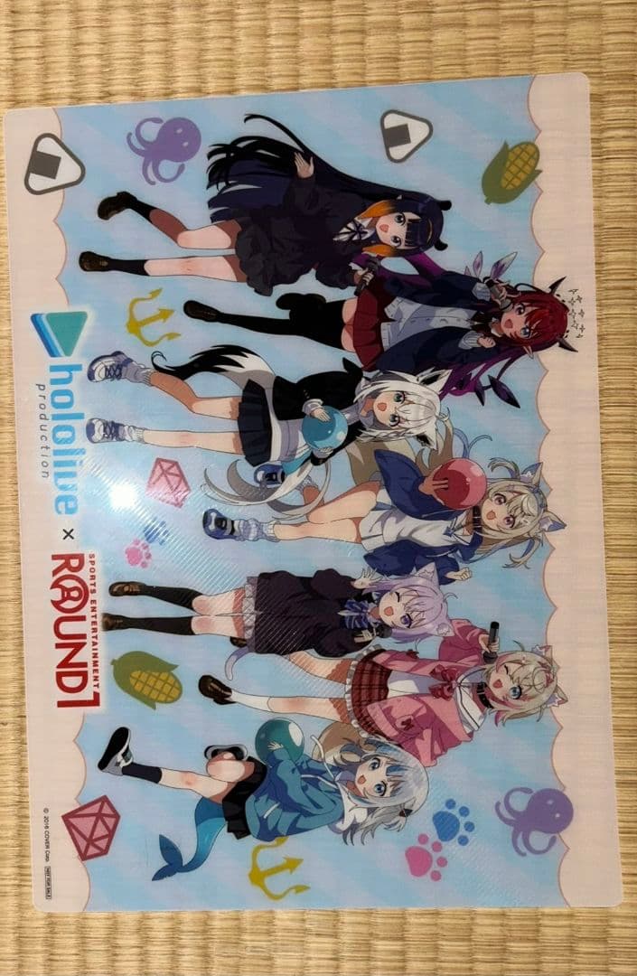 ホロライブ × ROUND1 クリアファイル 4枚入