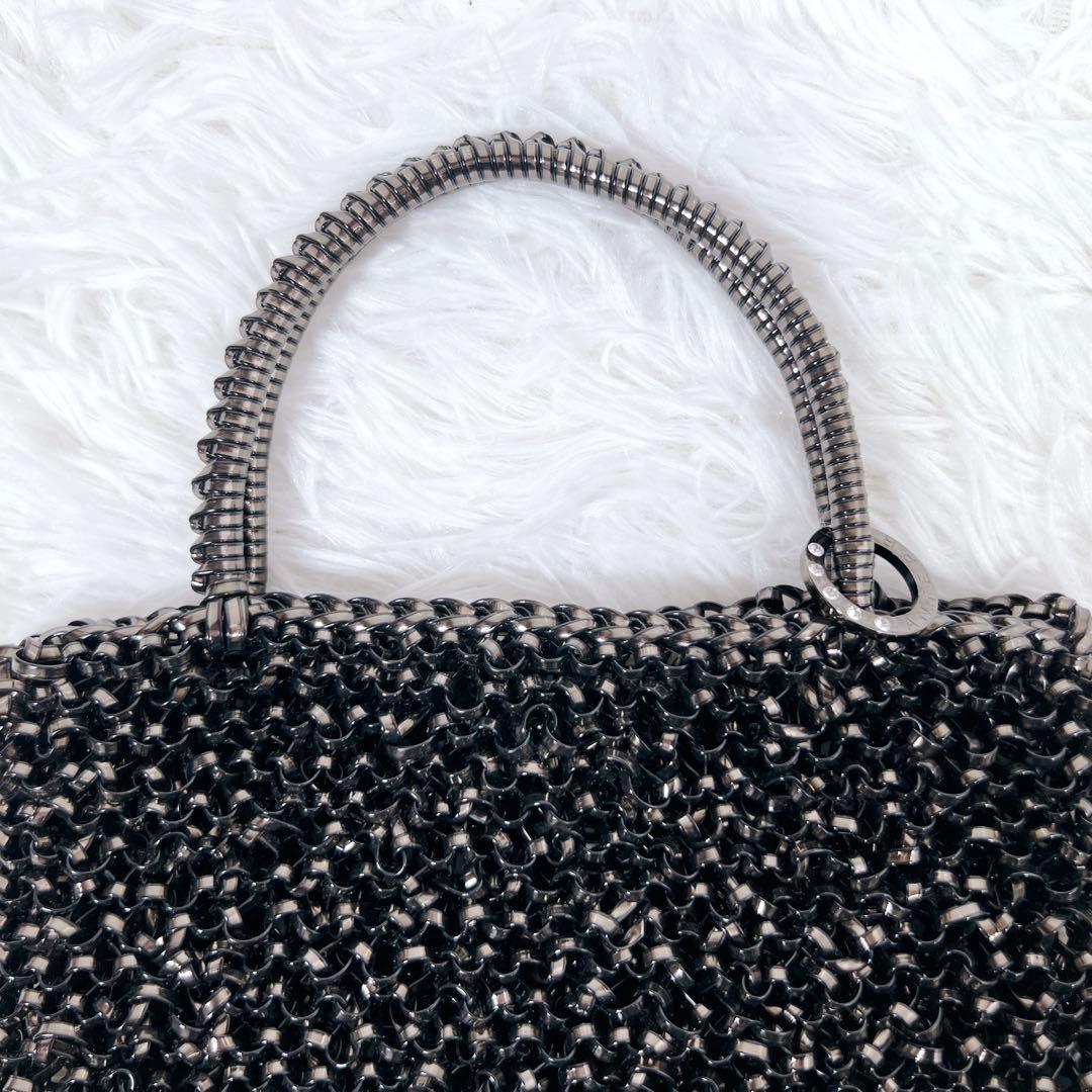 極美品✨アンテプリマ スタンダードスクエア ミニ ショルダーバッグ ブラック