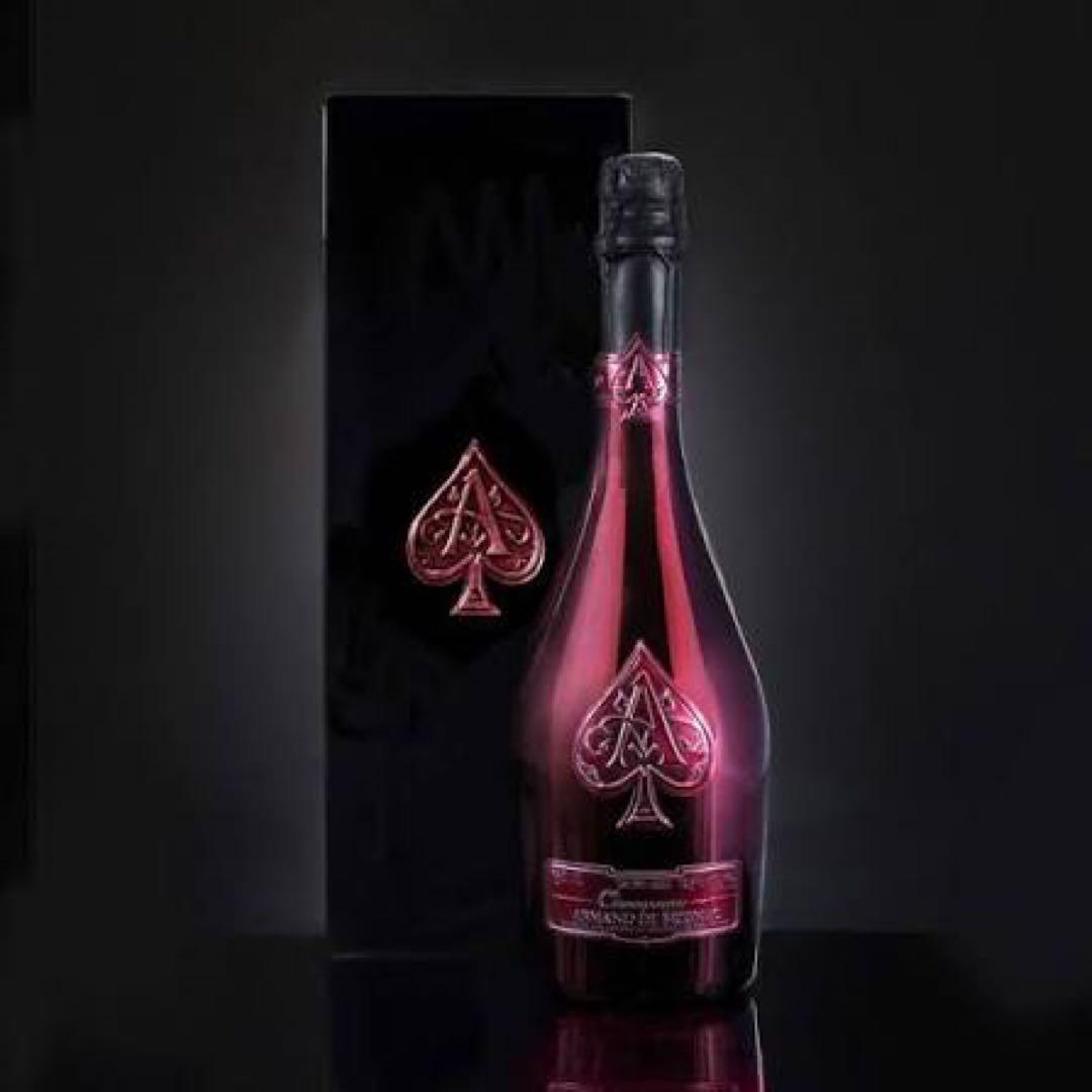 Armand de Brignac ドゥミセック レッド 箱付き①