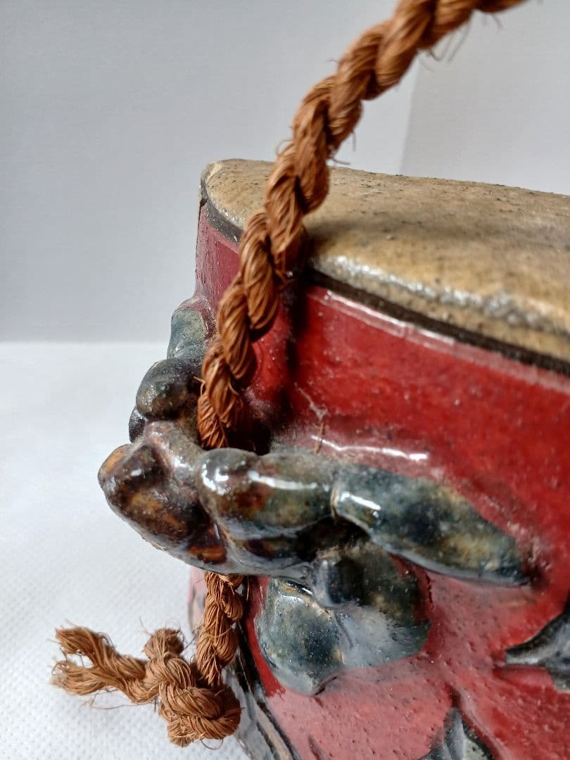 琉球壺屋焼　小橋川清正　抱瓶