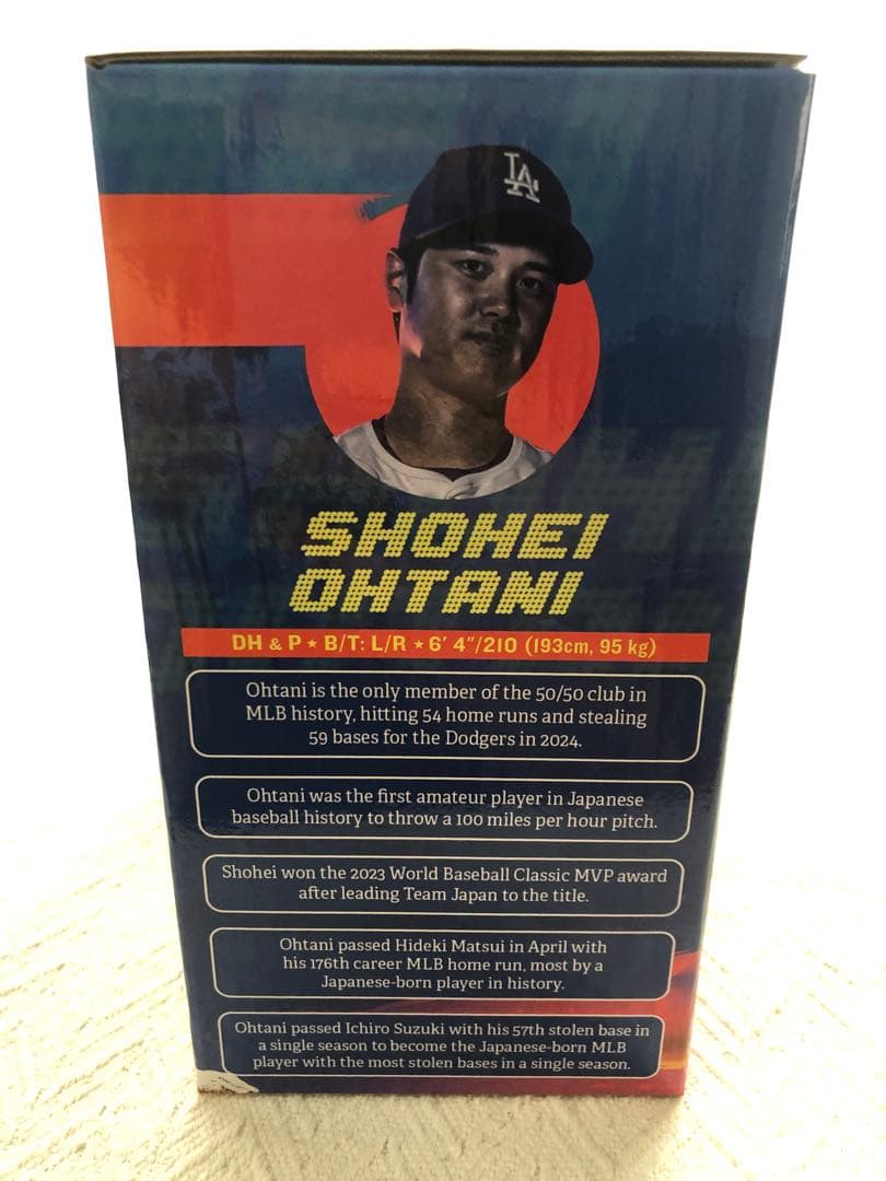 Dodgersドジャース ファンクラブ限定 大谷翔平 ボブルヘッド 新品