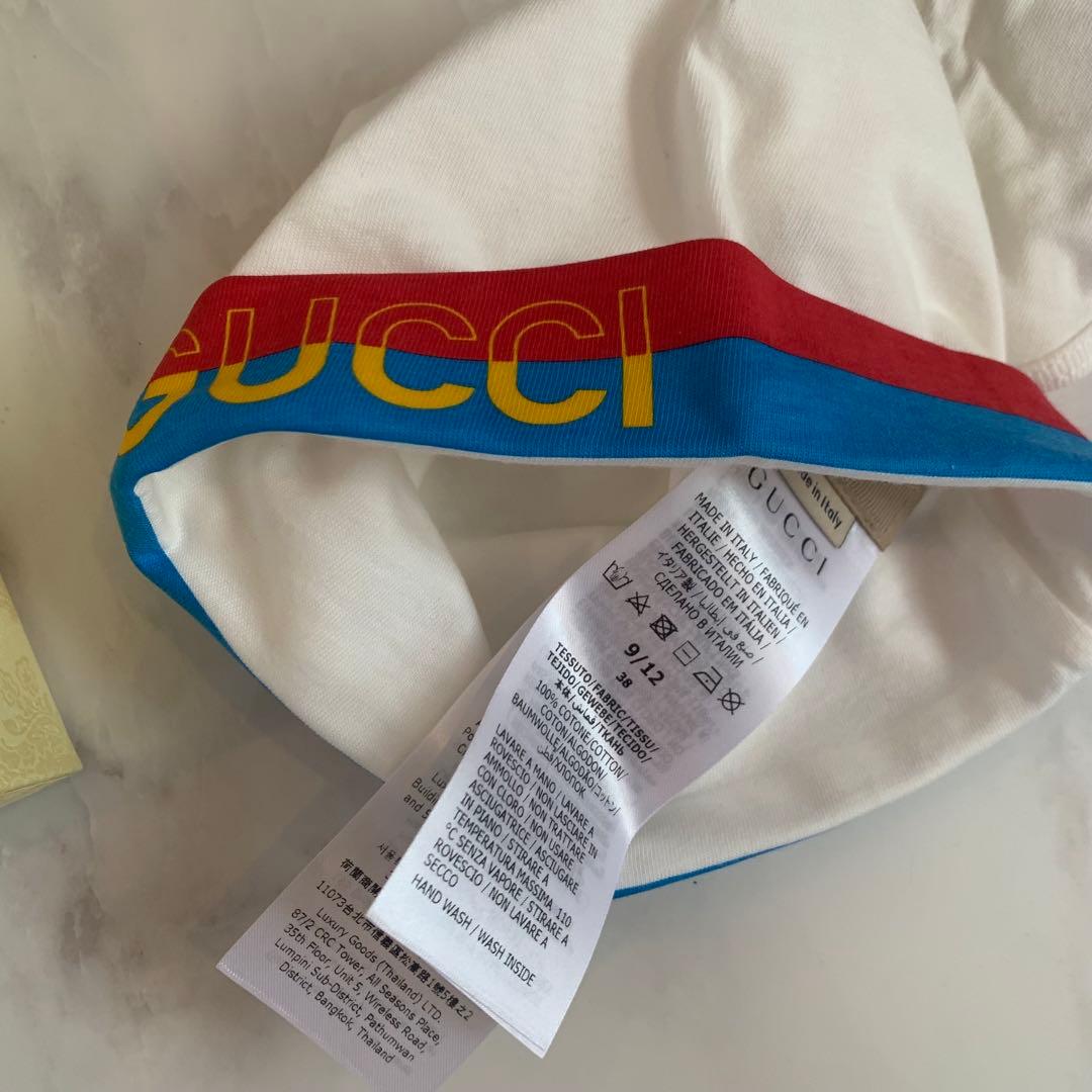 GUCCI 3点セット　ベビー服 ボディスーツ 帽子 スタイセット　よだれかけ