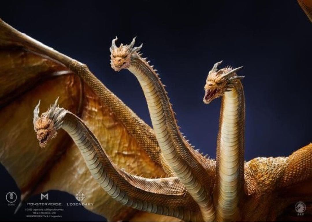 最終値下げw-dragon king ghidorah キングギドラ 2019