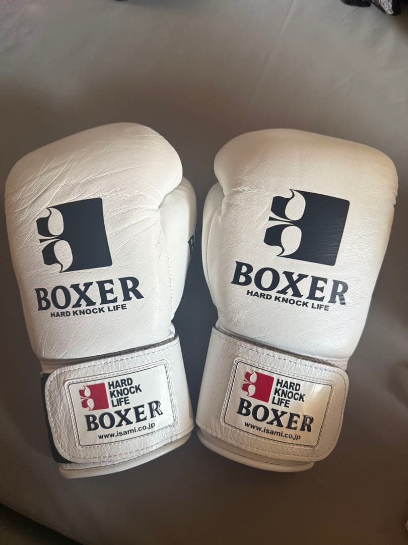 スライム★ISAMI BOXER ボクシンググローブ ホワイト　8oz