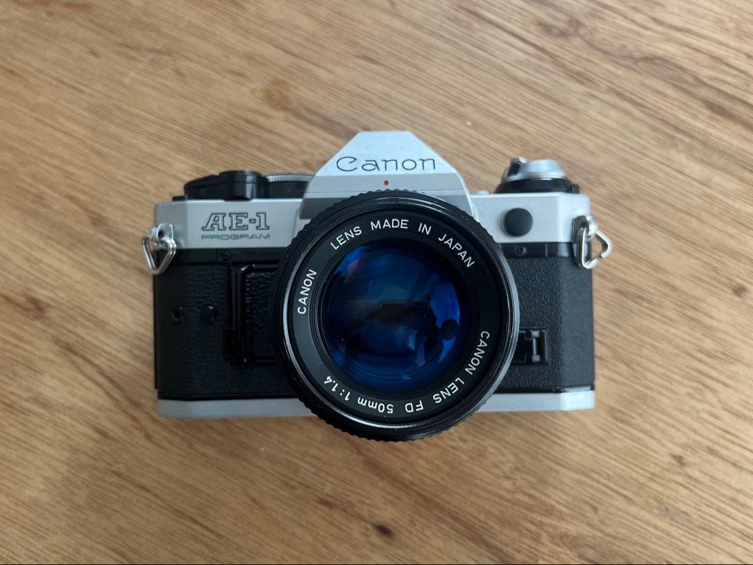 CanonAE-1 PROGRAM FD50mm F1.4フィルムカメラ 一眼