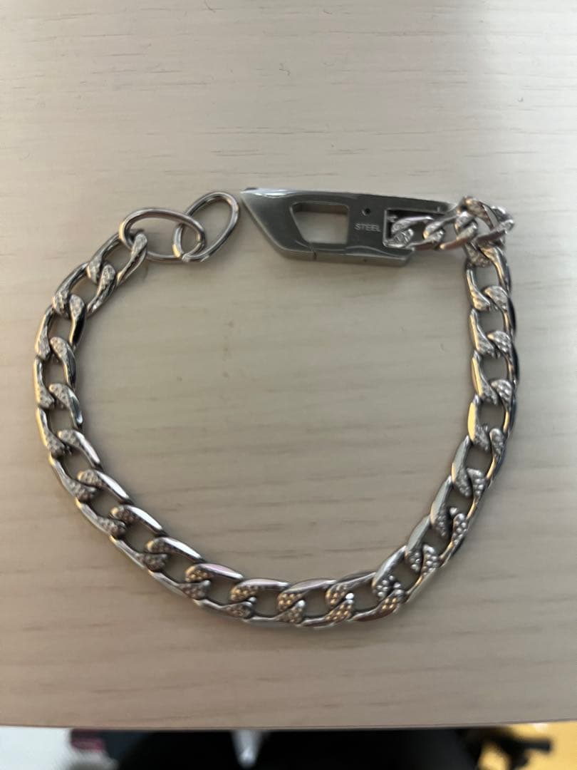 【箱付き】　DIESEL　Dx1496 チェーンブレスレット