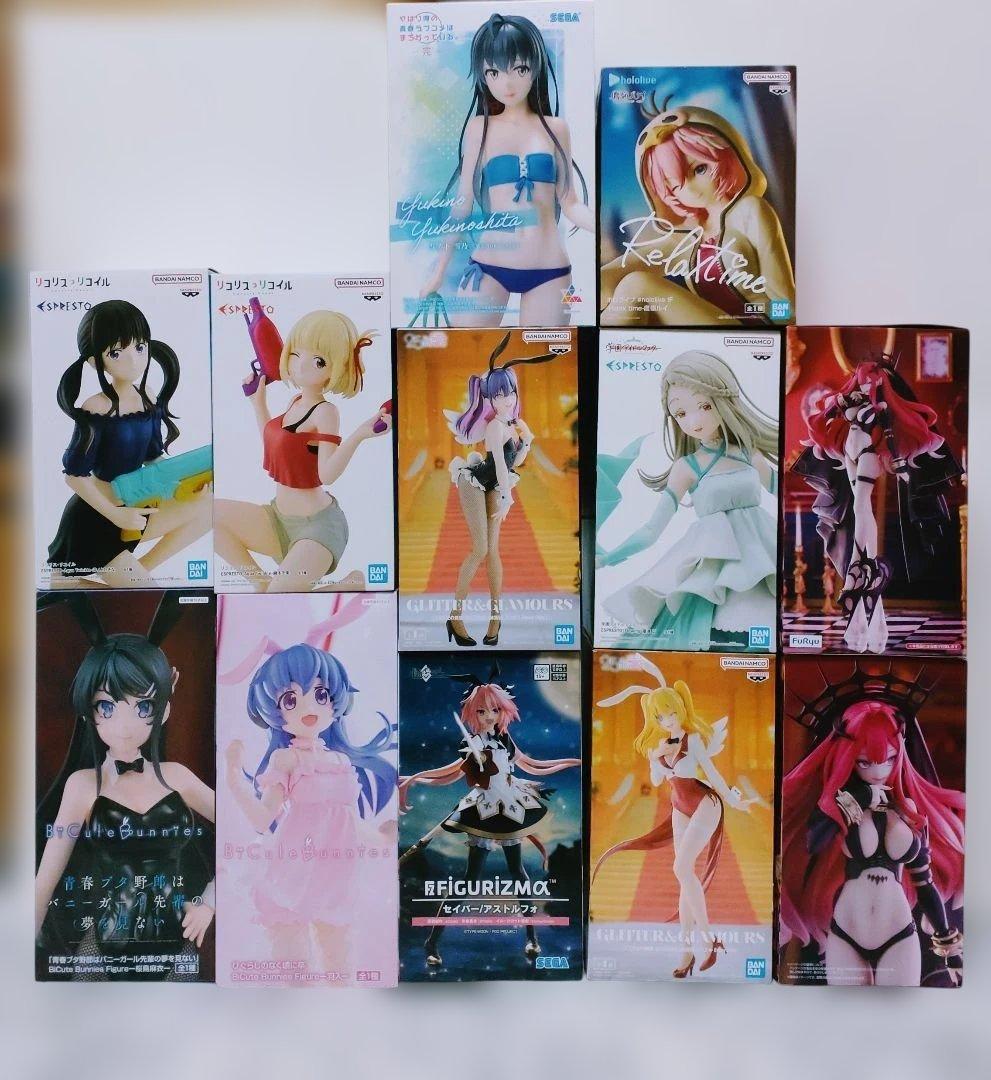 美少女系プライズフィギュアまとめ売り 12点