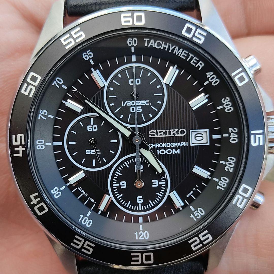 SEIKO CHRONOGRAPH 7T92 腕時計 セイコー クロノグラフ
