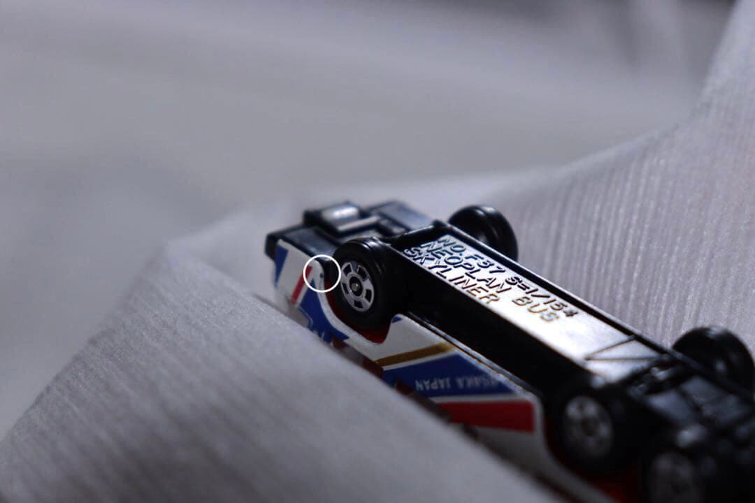 日本製　トミカ　外国車シリーズ　ネオプランバス　スカイライナー　青箱　F37