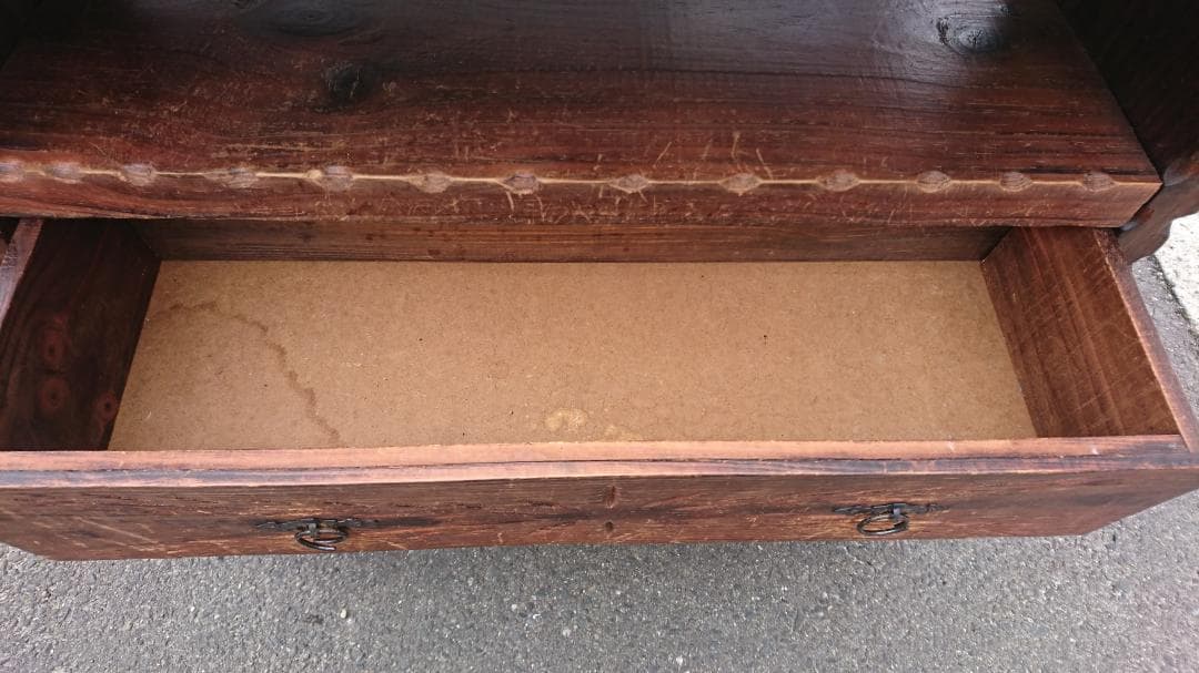 スペイン製　サイドテーブル　コンソール　花台　アンティーク　ヴィンテージ