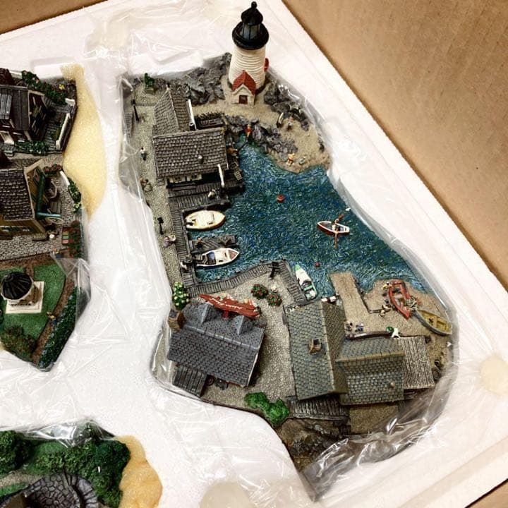 ダンバリーミント 海辺の街並み Fisherman's Cove ジオラマ