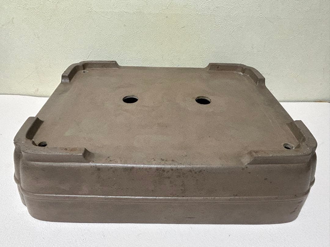 大型　三峰　盆栽鉢