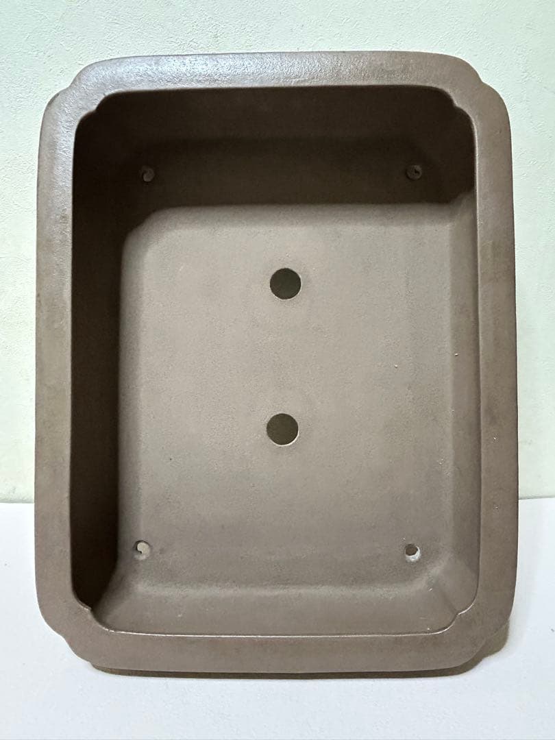 大型　三峰　盆栽鉢