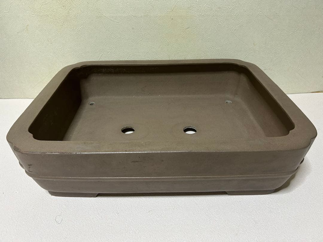 大型　三峰　盆栽鉢