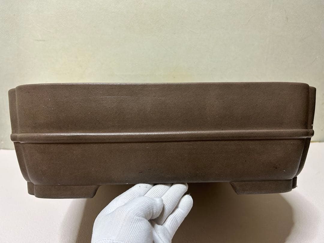 大型　三峰　盆栽鉢