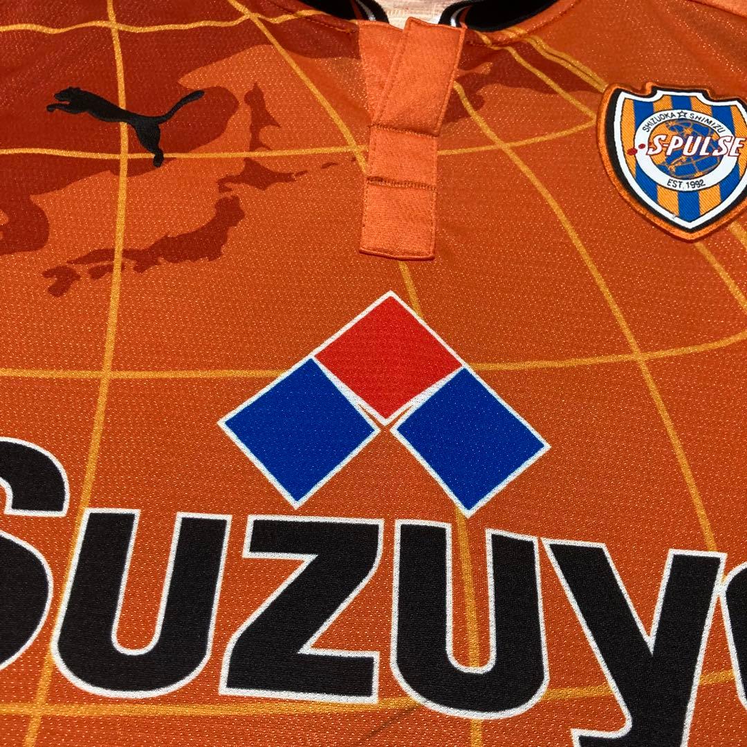 【サイン有】小野伸二　清水エスパルス　ユニフォーム　2012年頃　PUMA18番