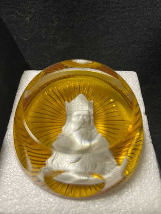 バカラ ペーパーウェイト ● 文鎮 フランクリンミント限定版