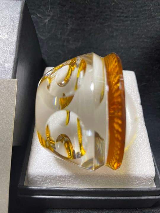 バカラ ペーパーウェイト ● 文鎮 フランクリンミント限定版