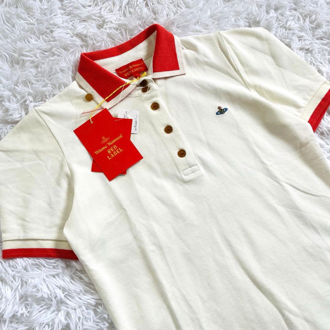 新品 未使用 ヴィヴィアンウエストウッドレッドレーベル 半袖ポロシャツ