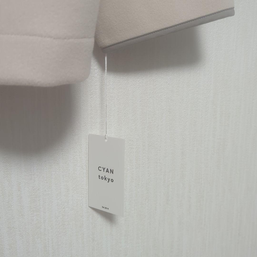新品未使用　CYAN - tokyo ダブルフェイスグログランハーフジャケット