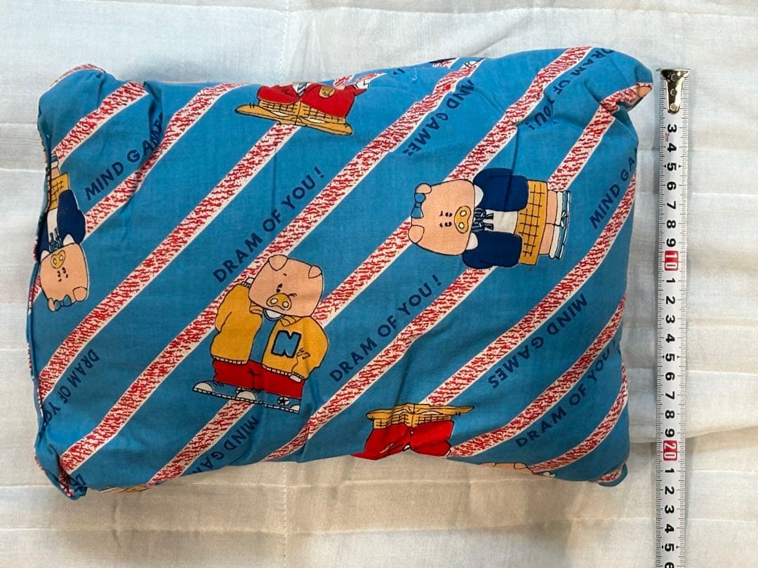 【ほぼ未使用】　CITY BOYS 肌がけ枕セット×2クッション×1