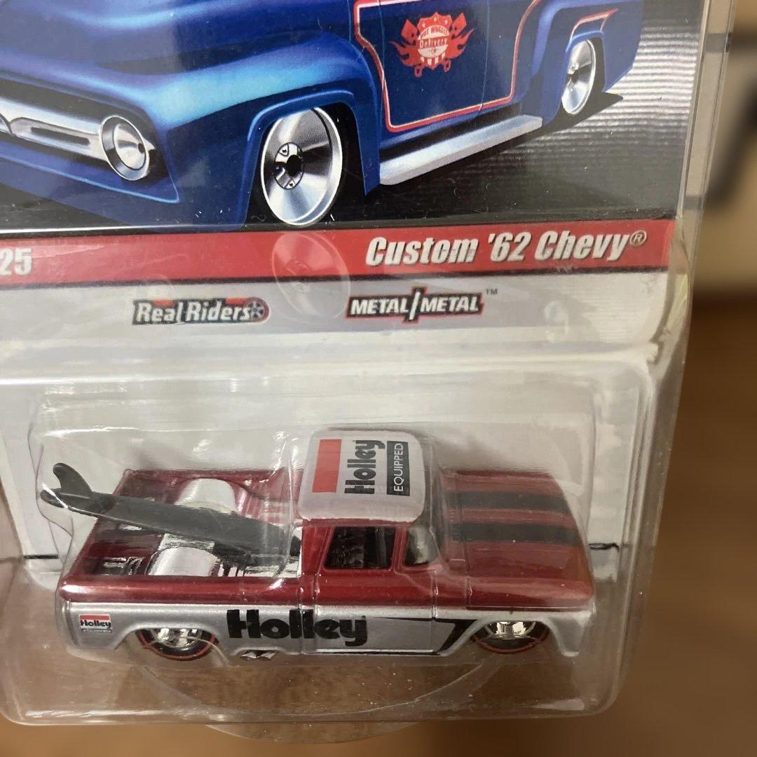 ホットウィール　CUSTOM 62 CHEVY PICKUP 赤