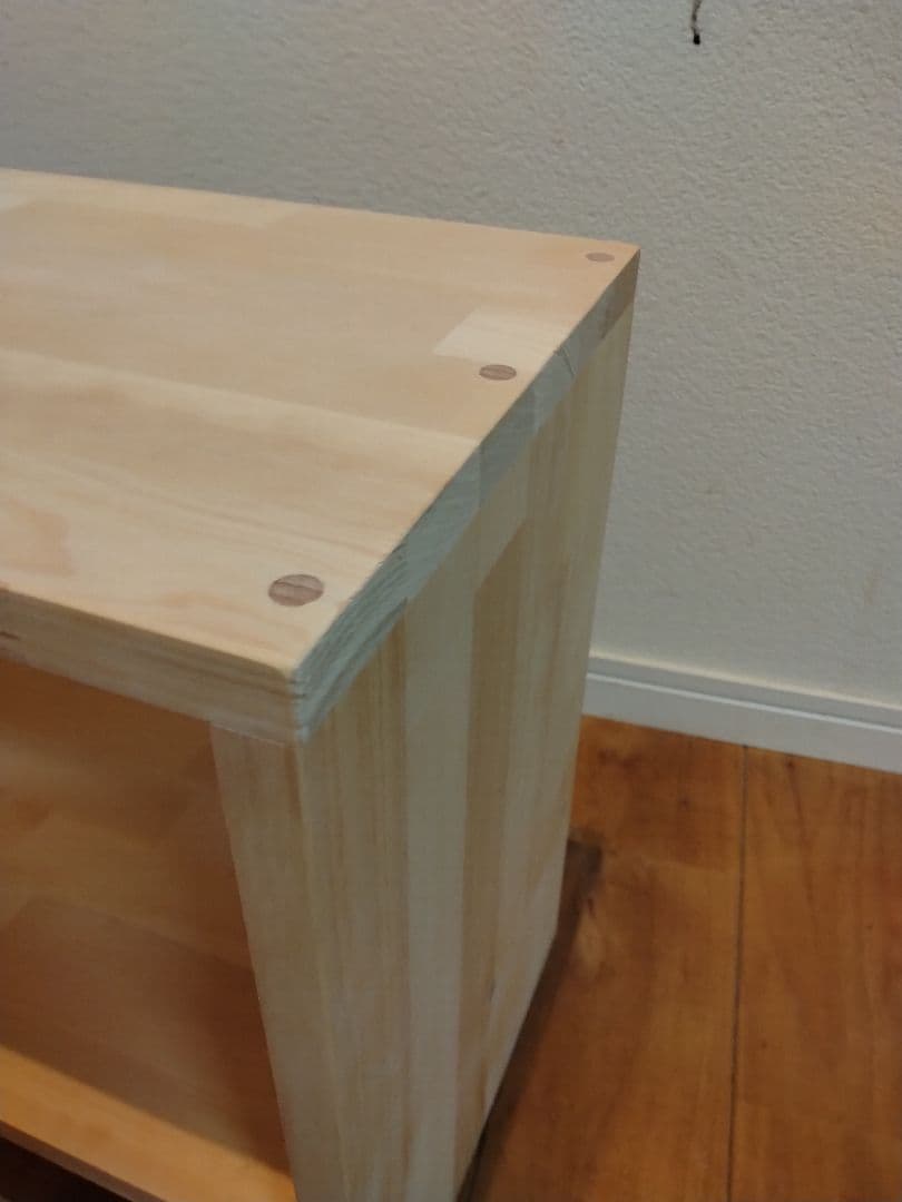 木製　ハンドメイド　オーダー　テレビ台　棚　シェルフ　水槽台　アクアラック