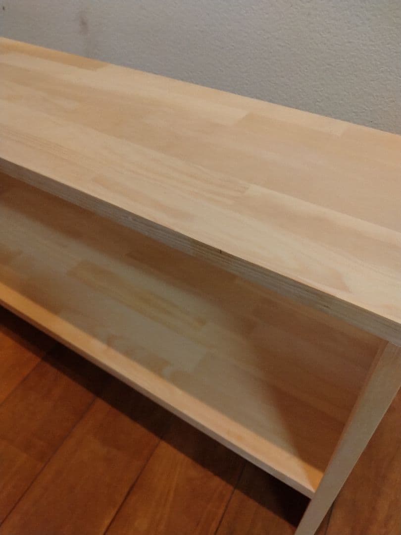 木製　ハンドメイド　オーダー　テレビ台　棚　シェルフ　水槽台　アクアラック