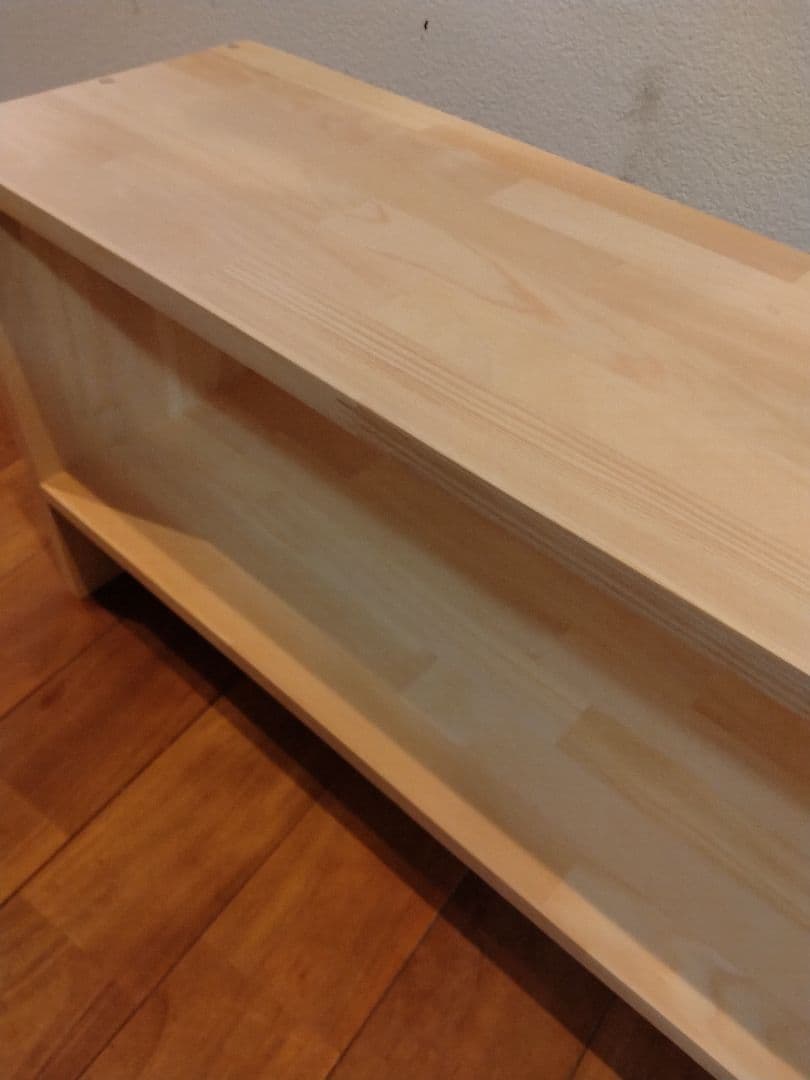 木製　ハンドメイド　オーダー　テレビ台　棚　シェルフ　水槽台　アクアラック