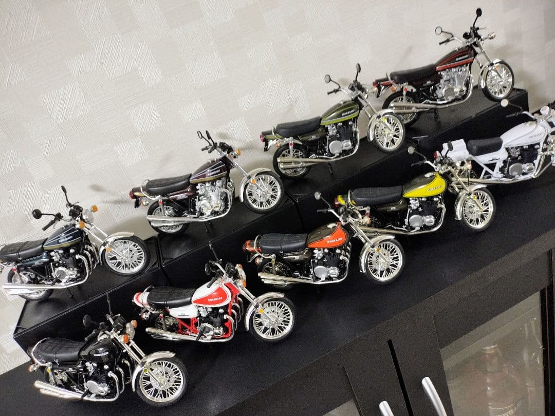 カワサキ Z1 Z2 火玉 黃玉 虎 玉虫 ポリス フルコンプ【希少品】9台S