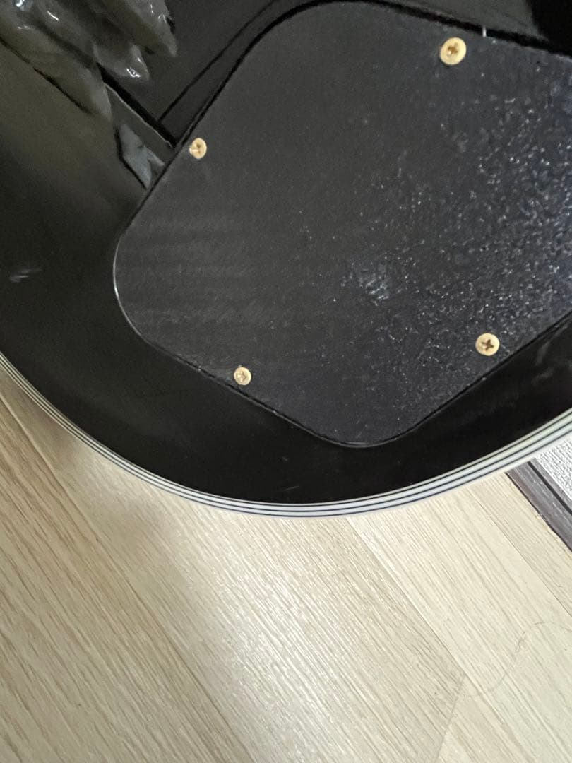 Maison ブラックエレキギター 左利き　レフティ