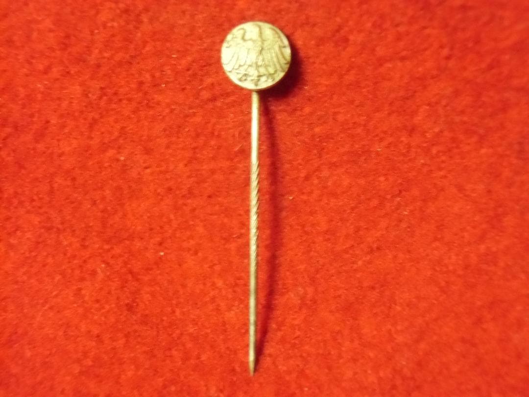 ＢＷドイツ軍/連邦軍＊１９５７年制定＊１９３３人命救助ミニチュアピン（実物）