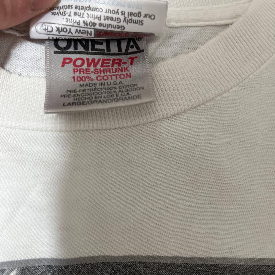 90s　forty percent against rights tee