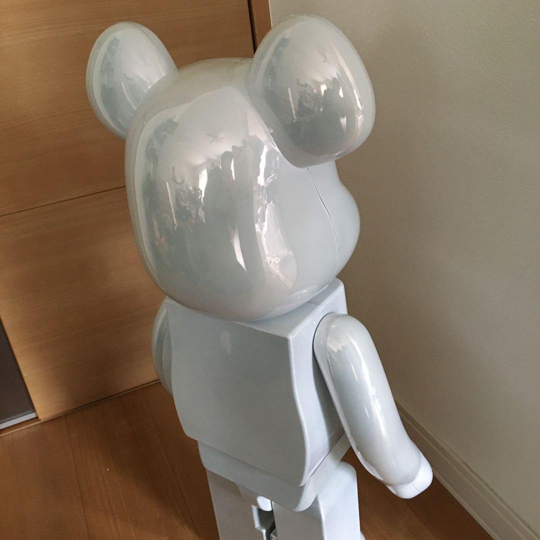ベアブリック 1000% oasis ホワイトバージョン　美品