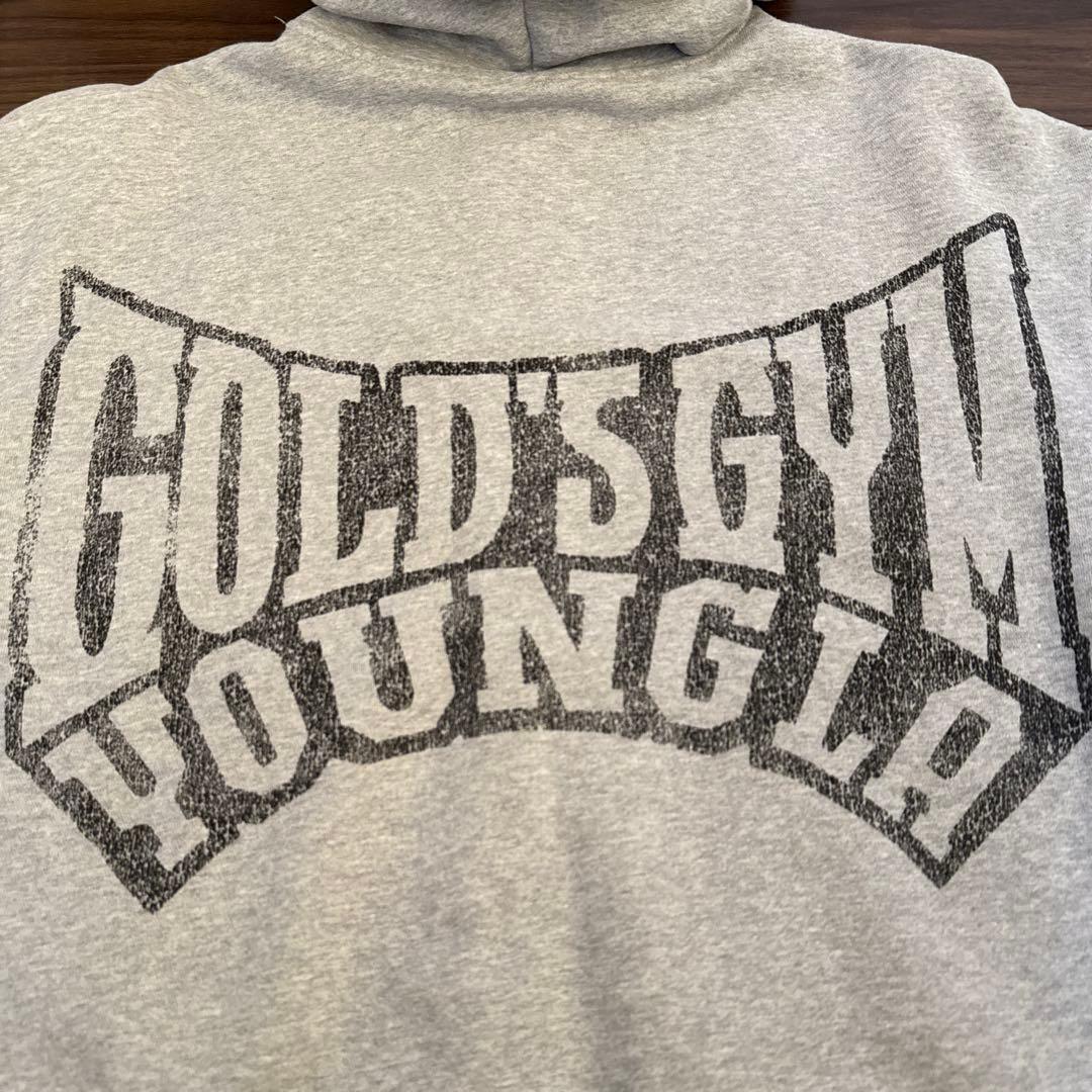 トップス  5162 GOLDS GYM THROWBACK ZIP-UPS