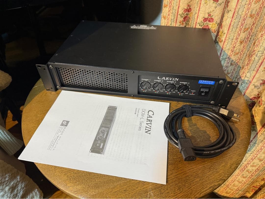 CARVIN DCM2004L カービン4ch高品位パワーアンプUSED