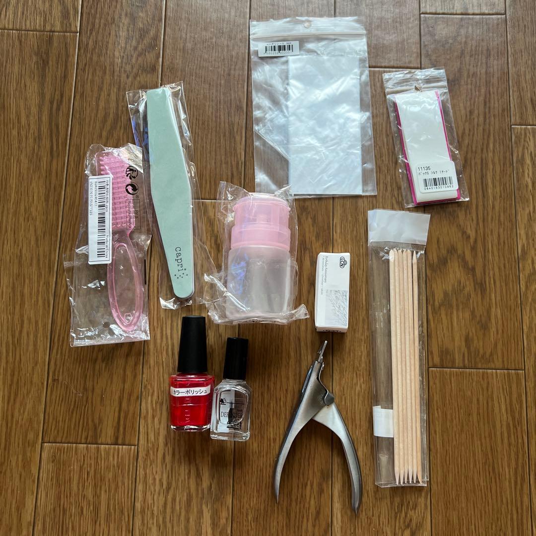 ネイル検定練習セット 新品ハンド付き テキスト付き