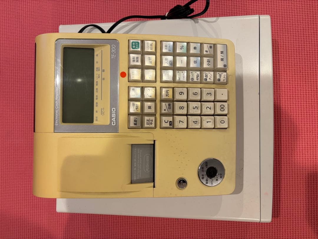 CASIO TE-300 電子レジスター